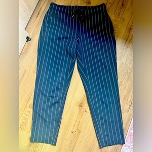 Athleta Midtown stripe pants